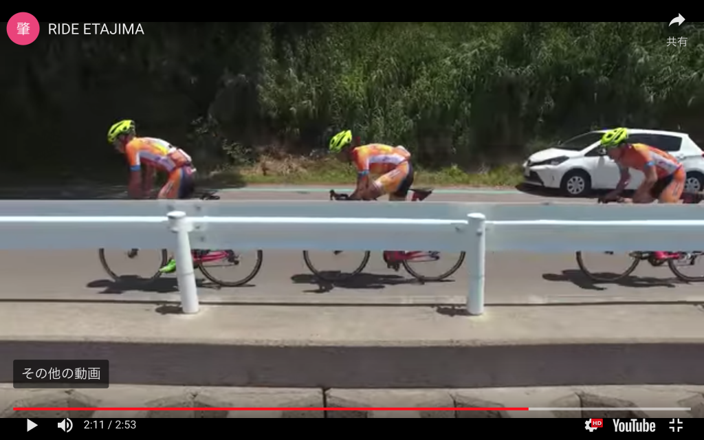 自転車のアップ画像